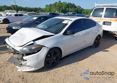 2015 Dodge Dart Sxt из США, поврежденный, VIN 1C3CDFBB3FD223836